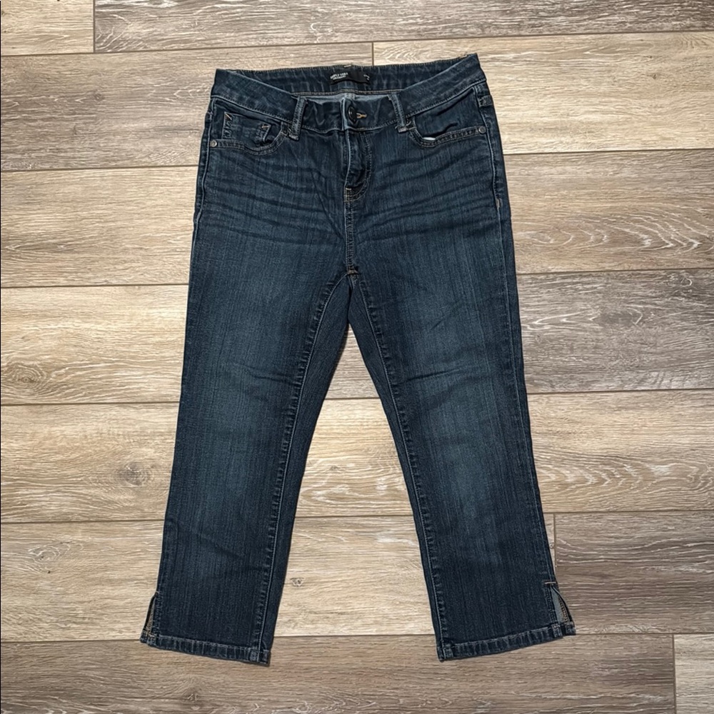 Vera Wang Blue Bootcut Jeans with Classic Denim Weave